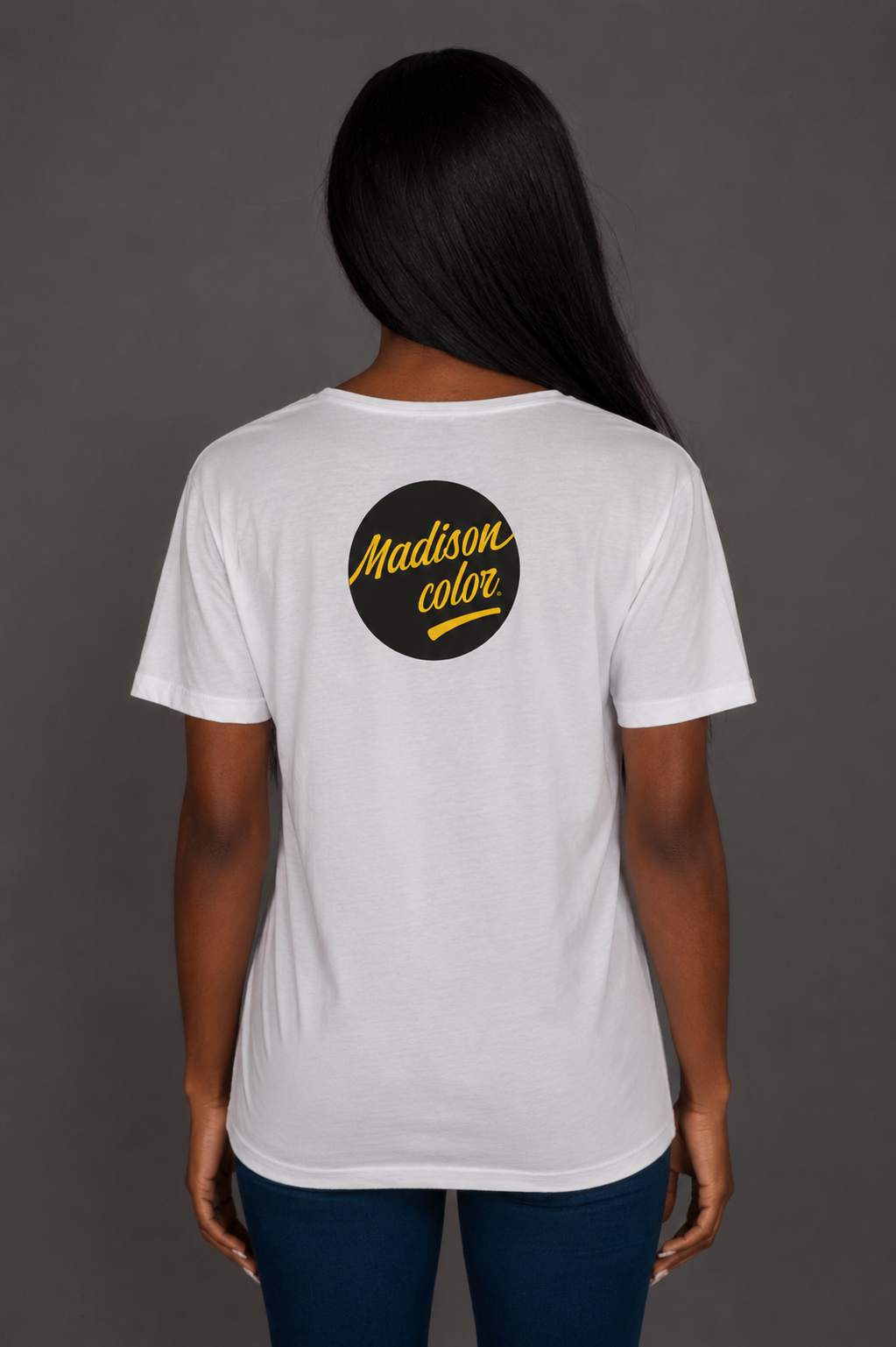 Madison Color Women’s Football Edition White T-Shirt