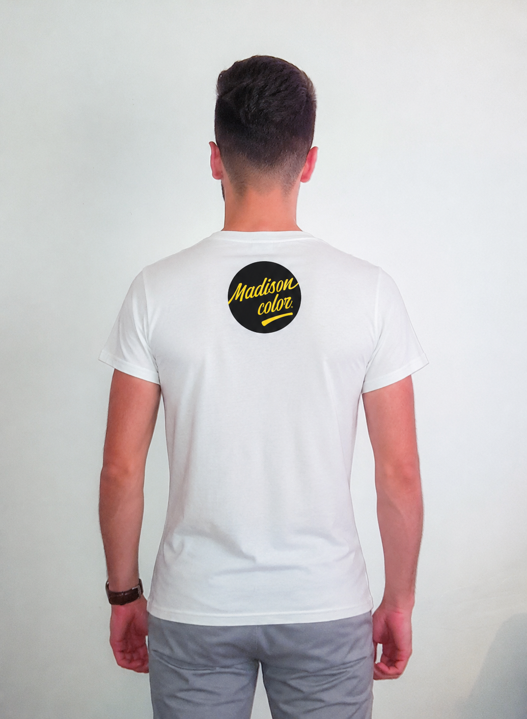 Madison Color Men’s Tennis Edition White T-Shirt